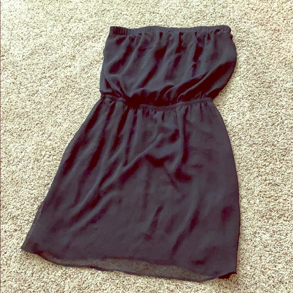 Express strapless dress !